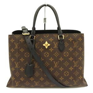 Louis Vuitton Flower Tote Bag Monogram Noir Black